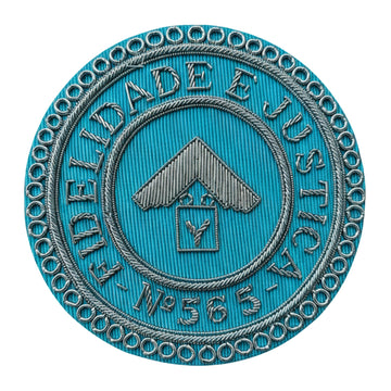 Patch Maçônico Rito de Emulação | Fidelidade e Justiça - Nº 565