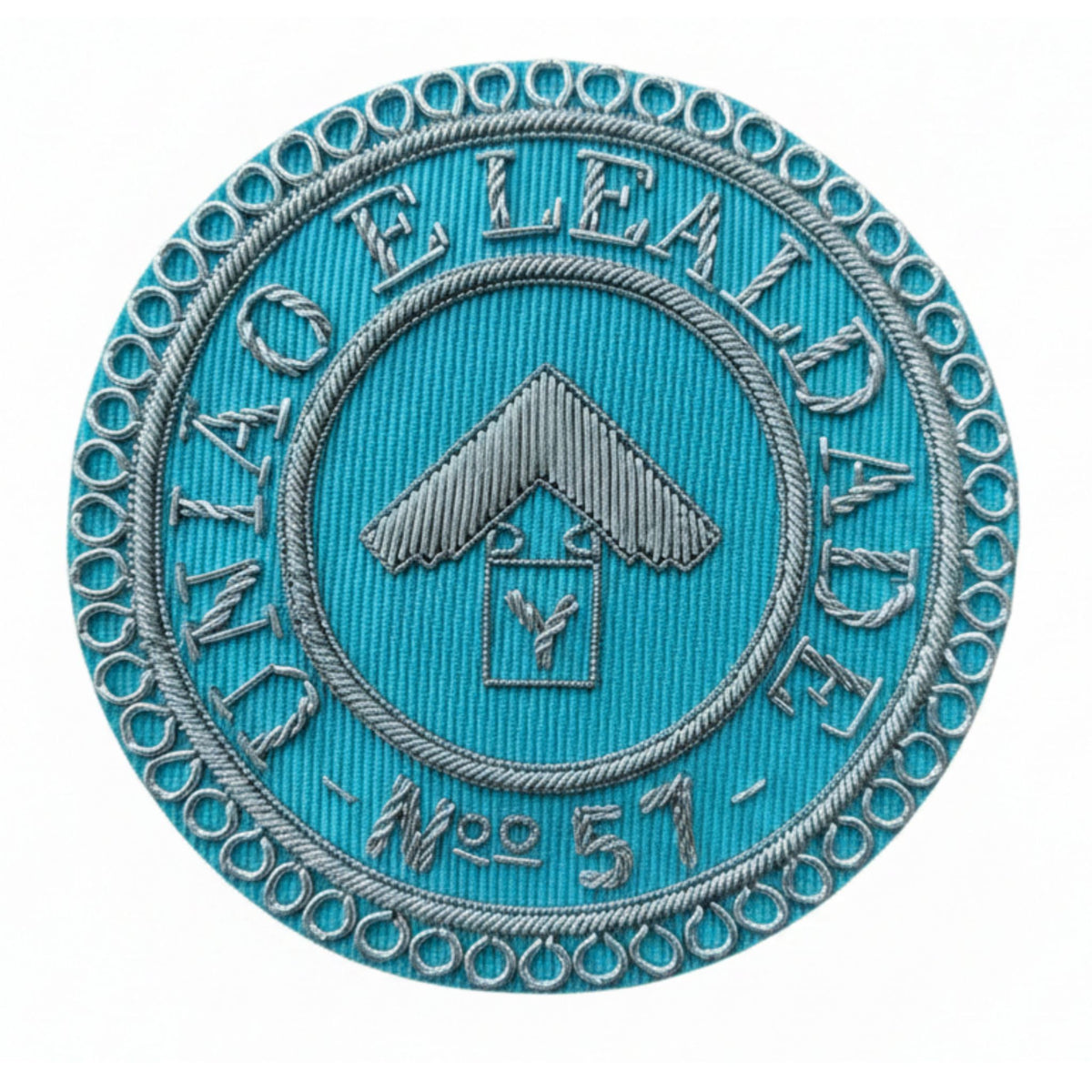 Patch Bordado Maçônico | Personalizado | União e Lealdade -  Nº 547